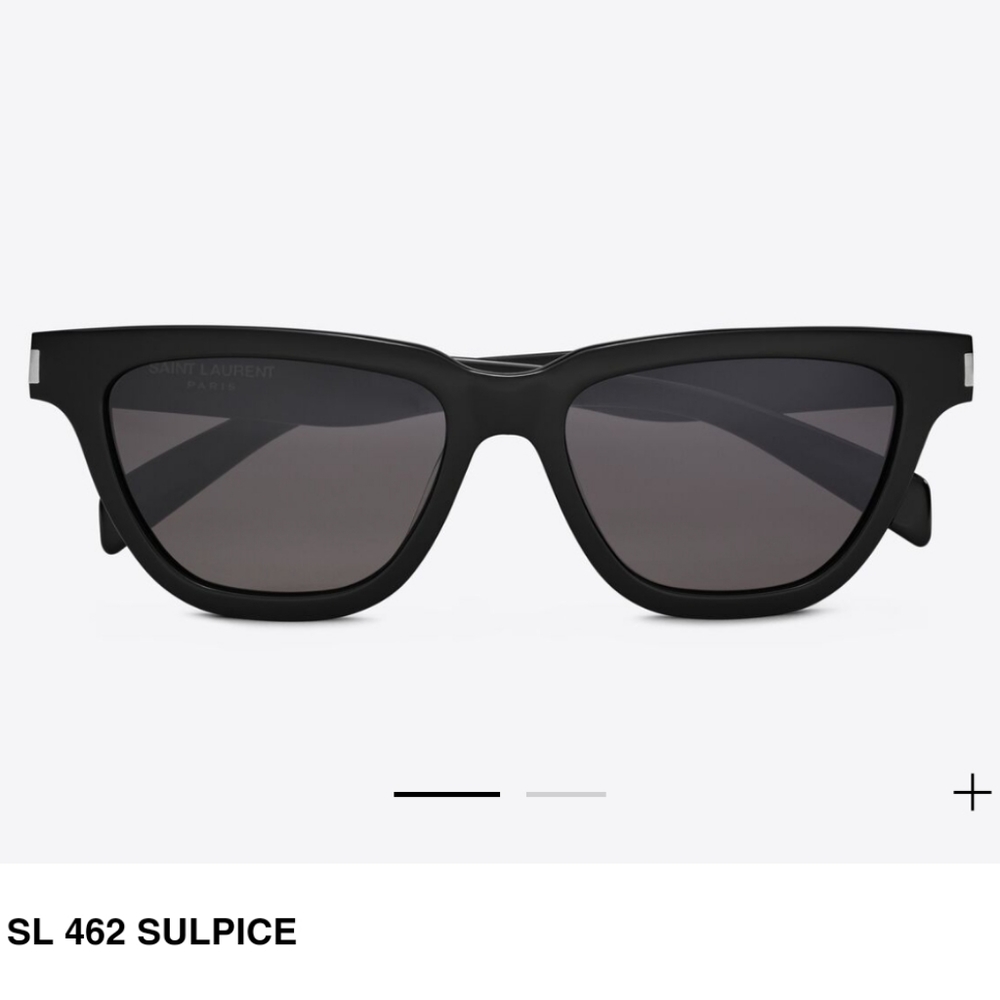 Saint Laurent Black Sunglasses (SL 462 SULPICE)
